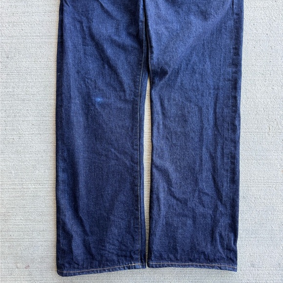 Tellason Ankara Straight Leg White Oak Selvedge Jeans Button Fly USA Size 35 - Picture 6 of 15